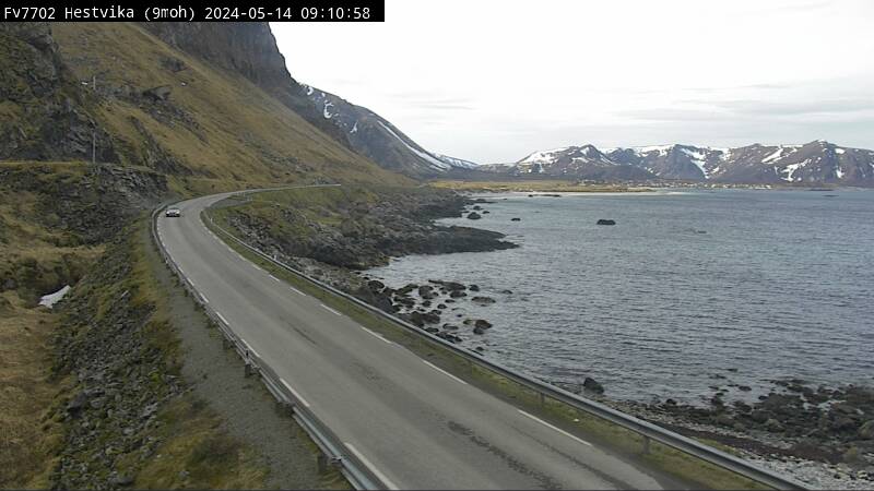 Webcam Hestvika, Andøy, Nordland, Norwegen