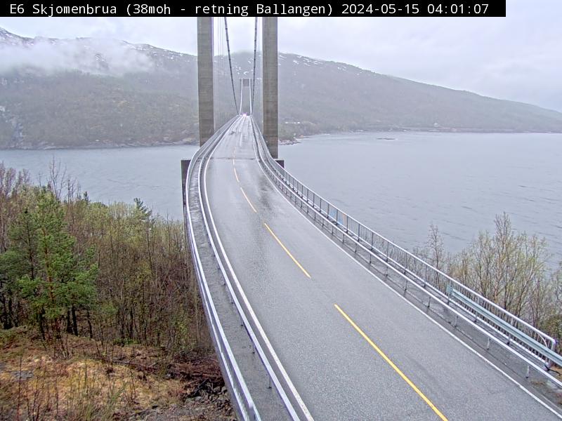Webcam Skjombrua, Narvik, Nordland, Norwegen