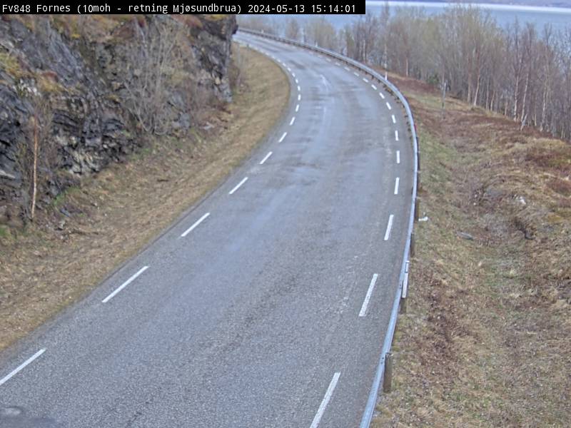 Webcam Fornes, Ibestad, Troms, Norwegen