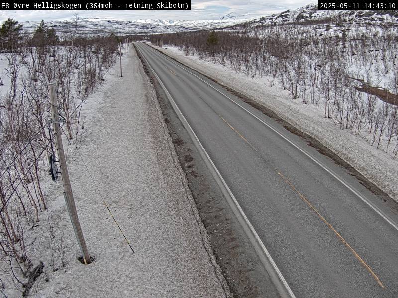 E8 Øvre Helligskogen (retning Skibotn)