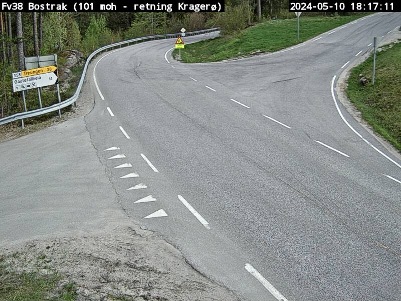 Webcam Bustrak, Drangedal, Telemark, Norwegen