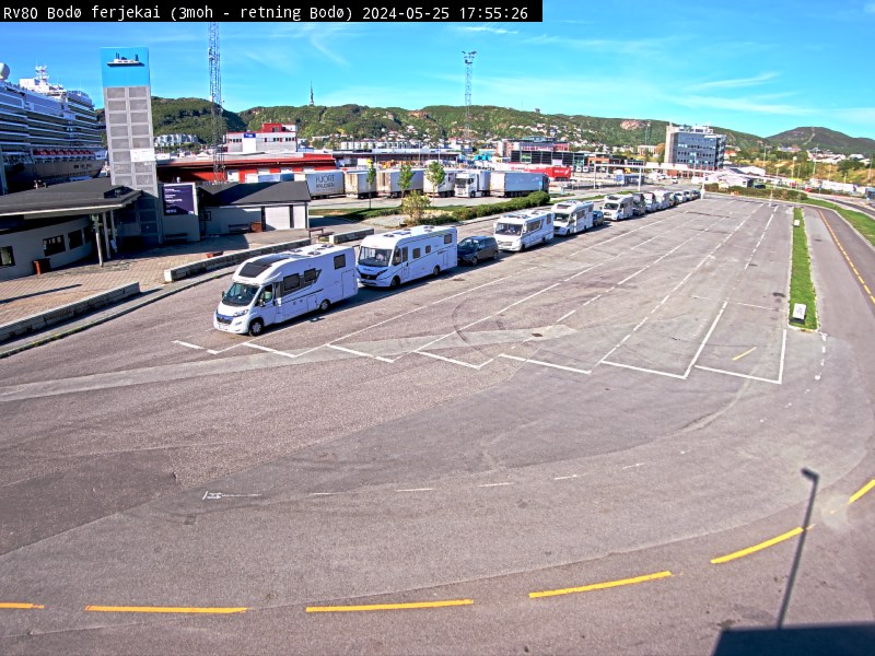 Webcam Bodø, Bodø, Nordland, Norwegen
