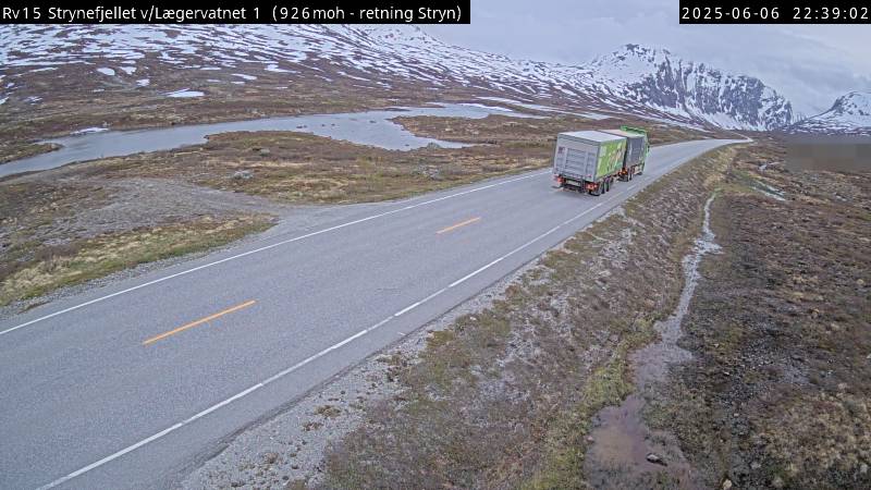 R15 Strynefjellet Lægervatnet (retning Stryn)