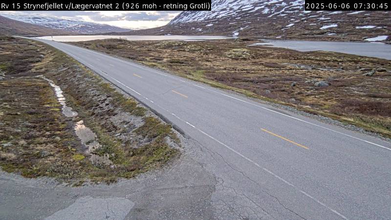 R15 Strynefjellet Lægervatnet (retning Grotli)