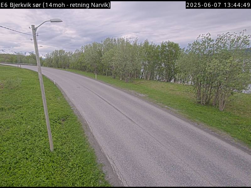 E6 Bjerkvik sør (retning Narvik)