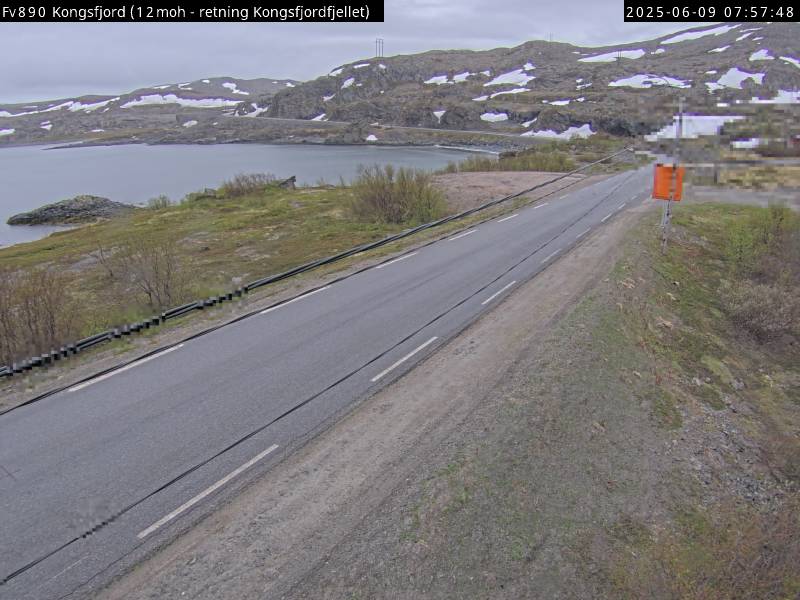 F890 Kongsfjord (retning Kongsfjordfjellet)