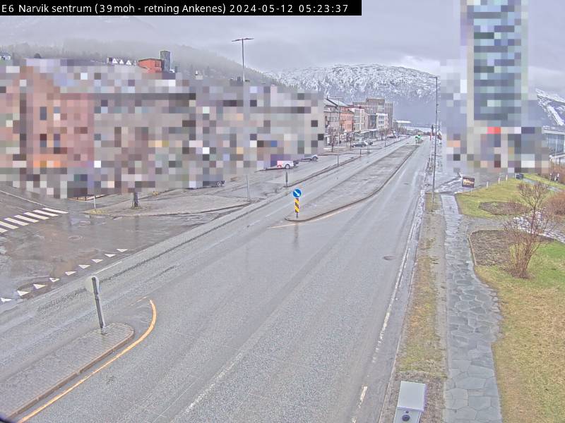 E6 Narvik sentrum (retning Ankenes)