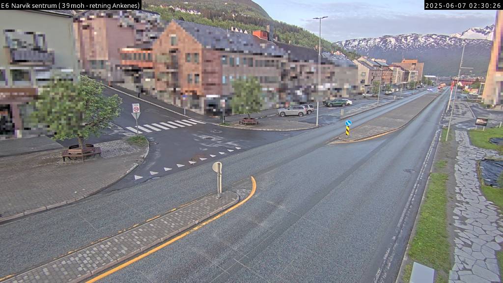 E6 Narvik sentrum (retning Ankenes)