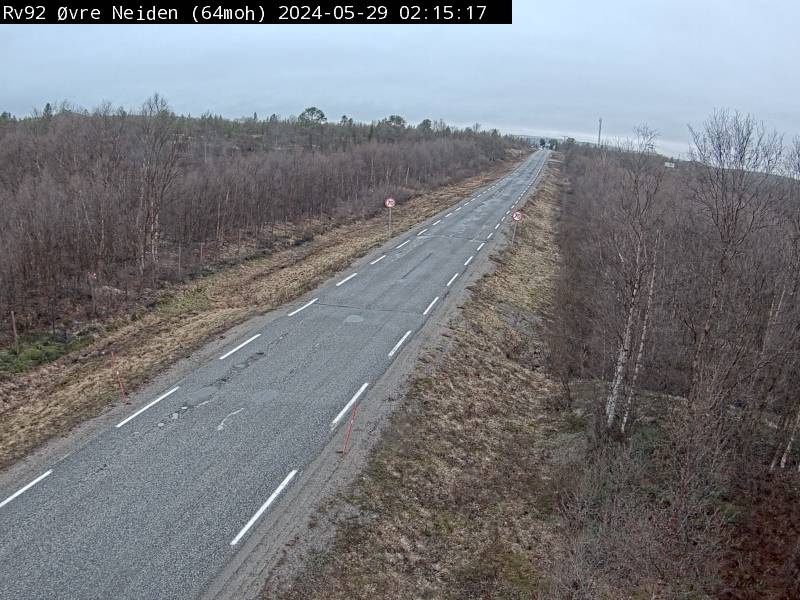 R92 Øvre neiden (retning Finland)