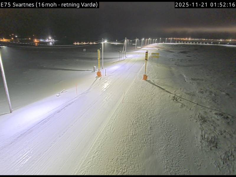 E75 Svartnes (retning Vardø)