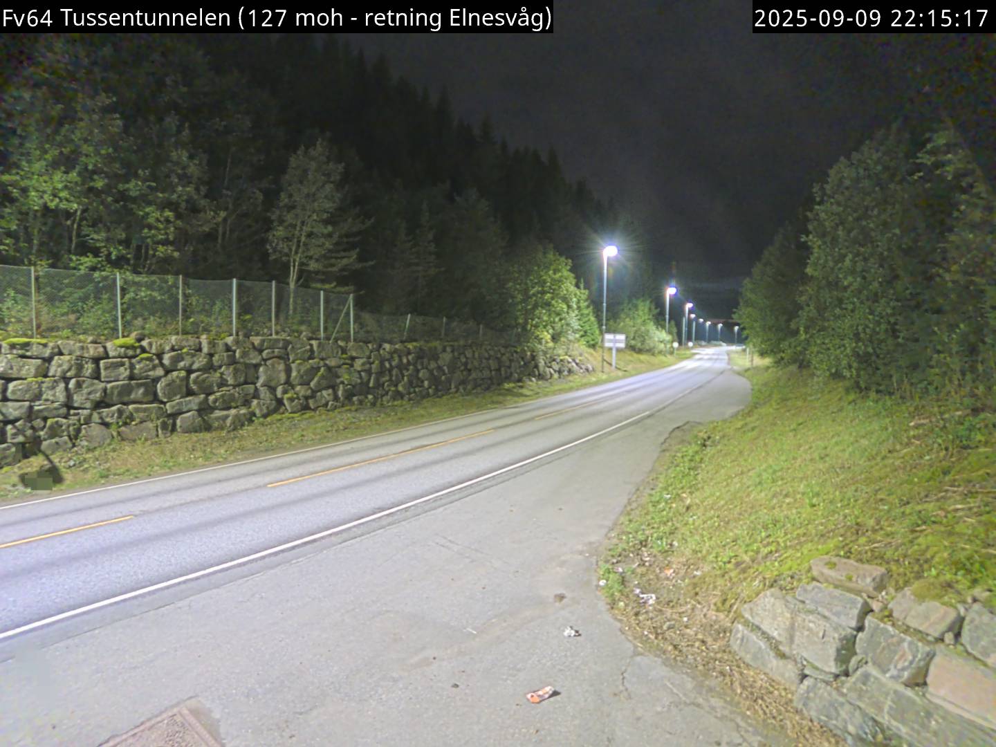 F64 Tussentunnelen (retning Elnesvåg)