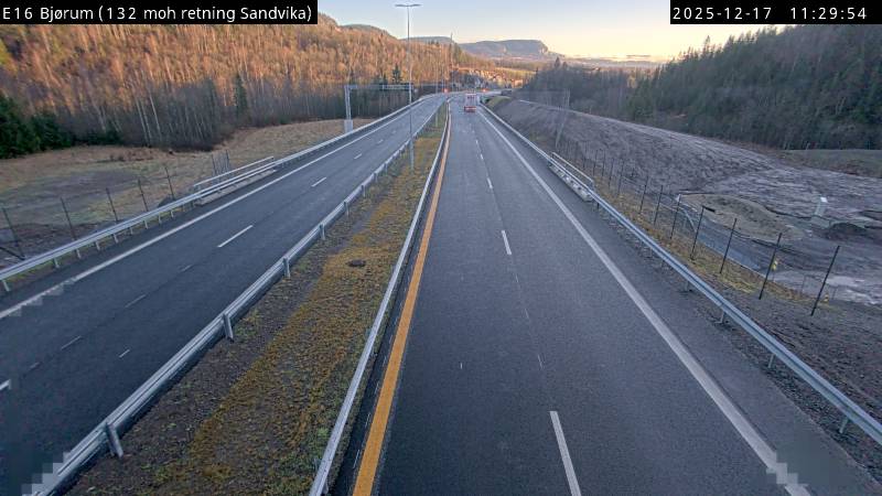 E16 Bjørum (retning Sandvika ) (live video)