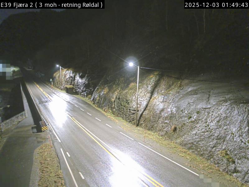 E134 Fjæra (retning Røldal)